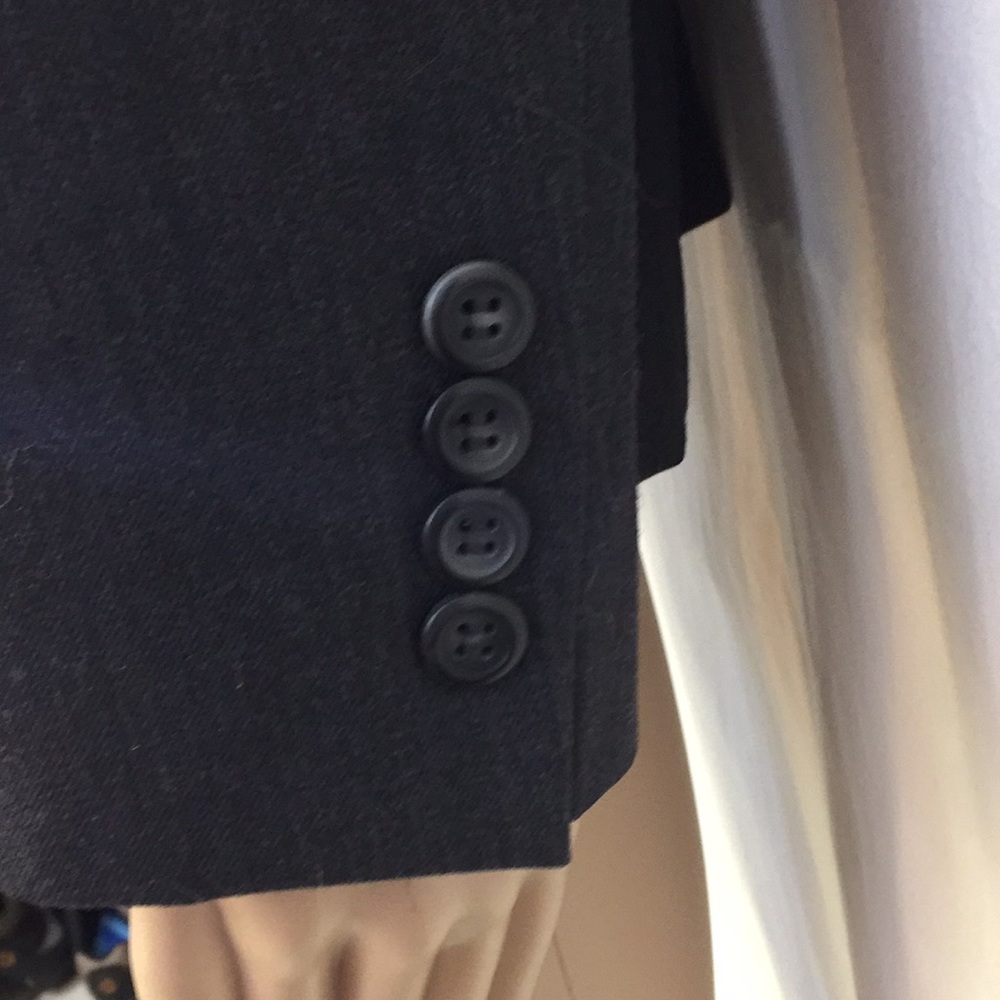 Pendleton Blazer Size 8 Wool Gray - image 3